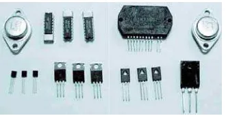 Gambar 2.16 Bentuk Fisik Transistor 