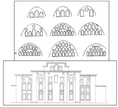 Figure 3. An example of old architectural survey of ŞehzadMosque e hand drawn by Arch