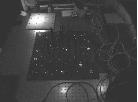 Figure 5. Large “Manhattan” calibration object 