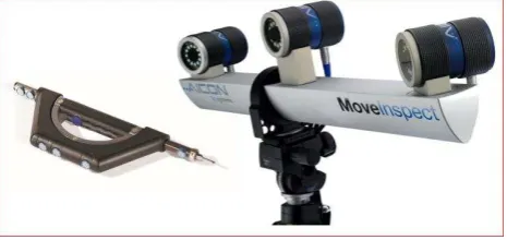 Figure 10: 3-camera system with handheld probe  