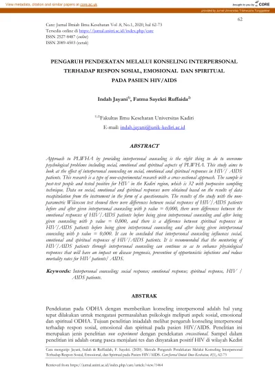 View Metadata, Citation And Similar Papers At Core.ac.uk