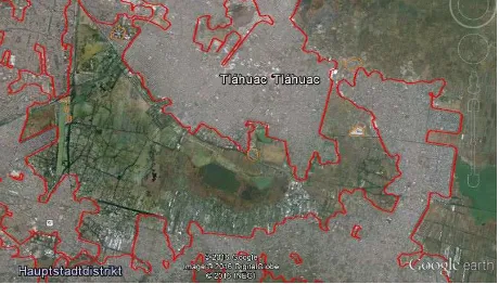 Figure 18. Evaluation of area (2) by Google Earth (with images © DigitalGlobe)  