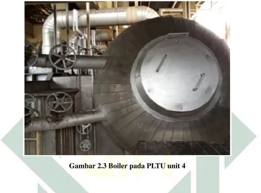 Gambar 2.3 Boiler pada PLTU unit 4