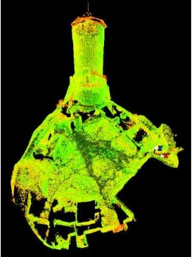 Figure 3. Result of point cloud registering and filtering 