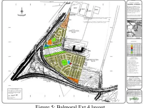 Figure 5: Balmoral Ext 4 layout 