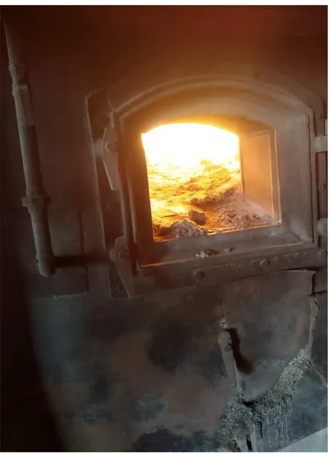 Gambar 1. 3 Proses pembakaran pada stasiun boiler 