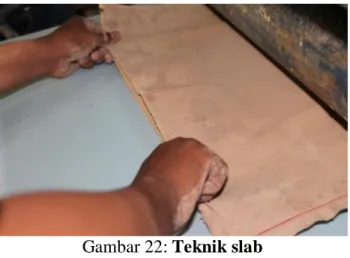 Gambar 22: Teknik slab 