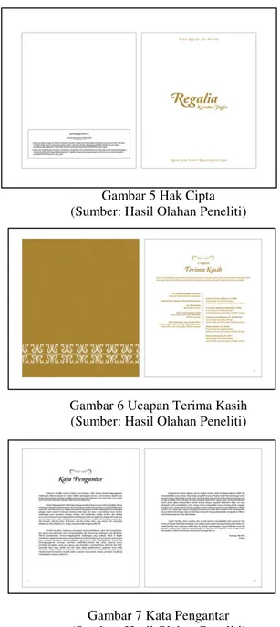 Gambar 3 Cover Buku Ilustrasi Regalia Keraton  Yogyakarta 