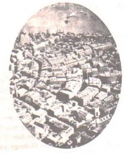 Gambar X : Kota Boston dari Balon, hasil pemotretan James Wallace  Black, 13 Oktober 1860 