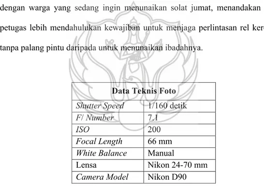 Foto  yang  berjudul  jumatan  ini  menggunakan  metode  EDFAT  berupa  framming  yang  menggunakan  cahaya  matahari