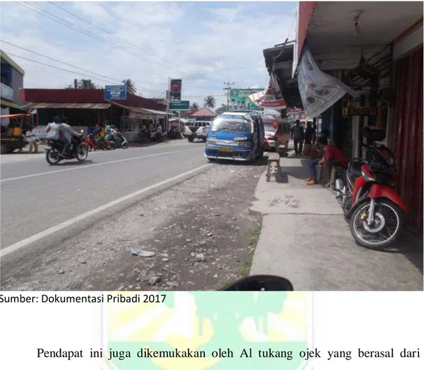 Gambar 18 : Jasa Angkutan Di Pasar Sumani 