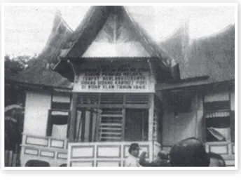 Gambar 4.8 Rumah Syafruddin Prawiranegara yang dijadikan kantor PDRI. 