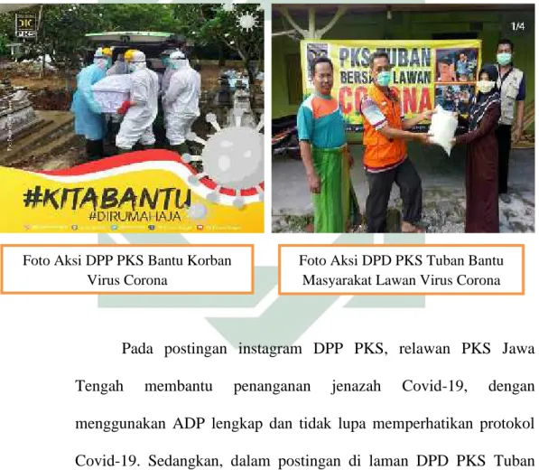 Foto Aksi DPD PKS Tuban Bantu Masyarakat Lawan Virus Corona