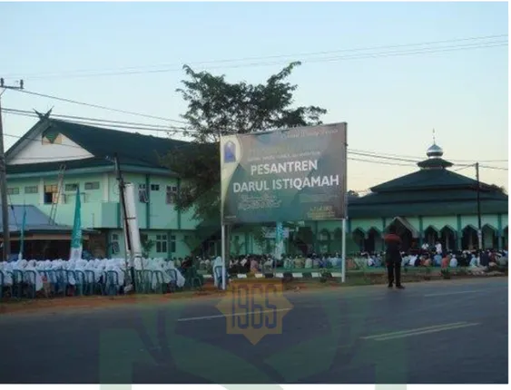 Gambar 2. Keadaan lingkungan sekolah Pondok Pesantren Darul Istiqamah  Maros. 