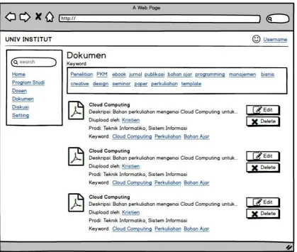 Gambar 2. Aplikasi Balsamiq  