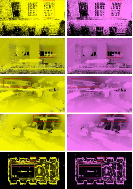 Figure 3: Results of continuous-time SLAM on Google’s Cartographer sample data set Deutsches Museum in M¨unchen