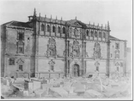 Figure 1: Facade of the demolished convent of San Diego. Valentín Cardera. Between 1820 and 1859