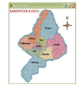Gambar 9. Pemetaan industri di kabupaten Kudus 