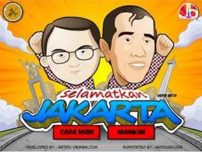 Gambar  1  menunjukkan  beberapa  aspek  penandaan  terkait  calon  gubernur  dan  wakil  gubernur  Jakarta,  Jokowi-Ahok
