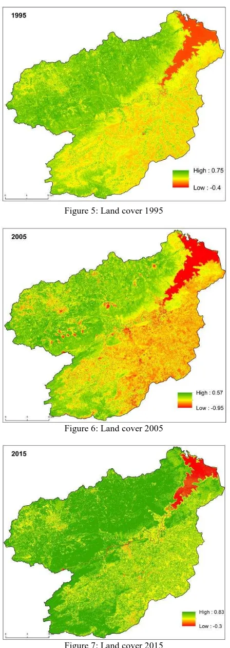 Figure 5: Land cover 1995 