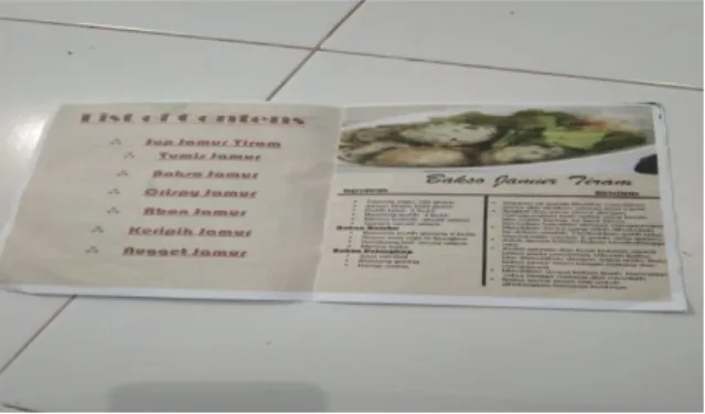 Gambar 1 Modul Olahan Jamur Tiram Putih 