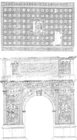 Figure 2. The view of the Trajan Arc 
