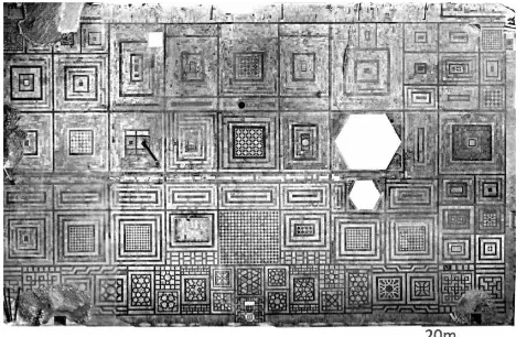 Figure 9. Orthophoto of the inner court of the Aleppo Mosque 