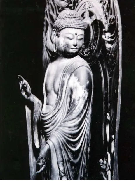 Figure 4: Shakyamuni deity carved grey schist of the ancient region of Gandhara circa 2nd century