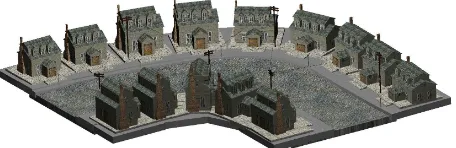 Figure 1. Example of a point cloud generated from a simulatedmodel containing more than two million points
