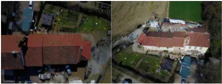 Figure 7. Example of blurry images acquired by the Mavic Pro using Pix 4D capture. 