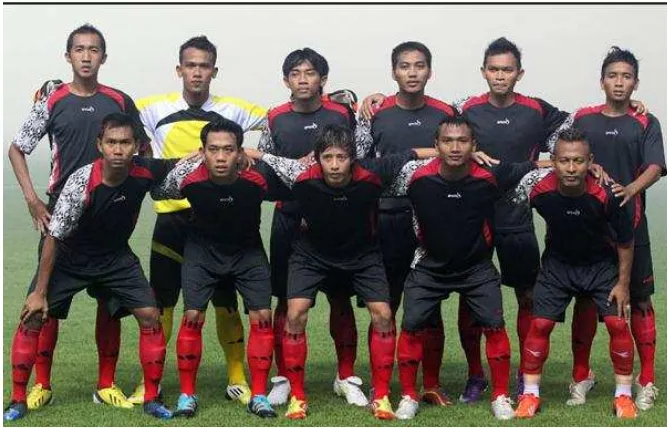 Gambar 1. Skuad tim Persibangga Purbalingga Musim 2012/2013 