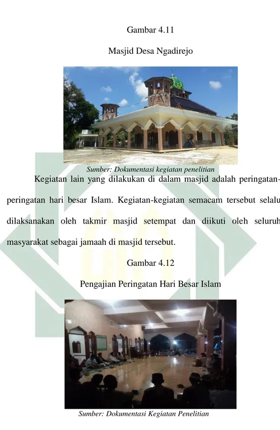 Gambar 4.11  Masjid Desa Ngadirejo 