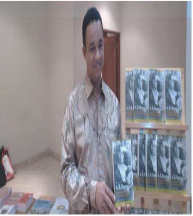 Gambar 1.6: Anies Baswedan saat menghadiri peluncuran Buku Biografi Kakeknya 