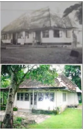 Gambar 8. Rumah Employe Perkebunan  Batulawang Banjar 1940-an (Sumber: Koleksi 
