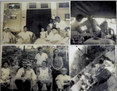 Gambar 9.  Tuan Disco Bersama Keluarga dan Teman-Teman   di Perkebunan Batu Lawang Banjar Tahun 1940-an  