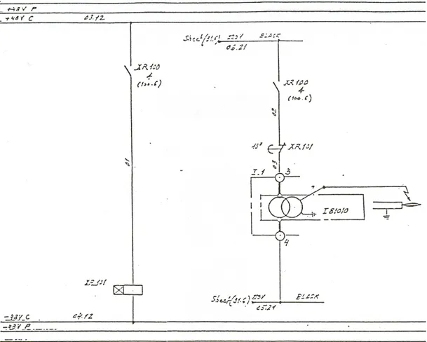 Gambar 2. Kontrol busur api listrik Burner II  Peralatan : 