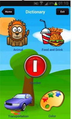 Gambar 7. Tampilan menu  Mini Games 