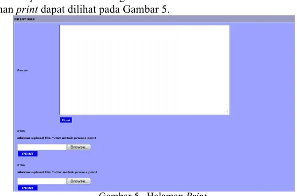 Gambar 4. Halaman Inbox 