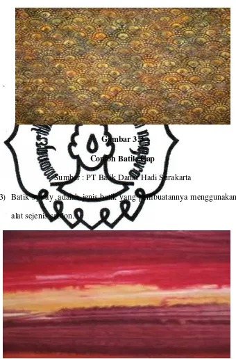 Gambar 3.3 Contoh Batik Cap 