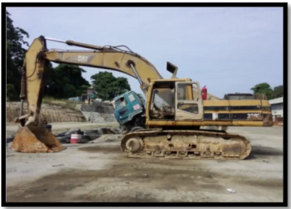 Gambar 1. Hydraulic Excavator Backhoe 