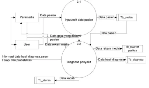 Gambar 3 . Data Flow Diagram   Kaidah Produksi  