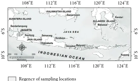 Figure 1: Sampling locations.