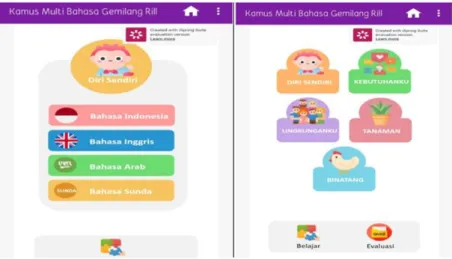 Gambar 4.2 Tampilan Menu Utama 