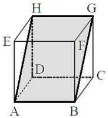 Gambar 1.7 Bidang Diagonal Kubus 