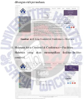 Gambar 4.12 Atria Condotel & Conference – Overview 
