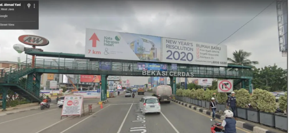Gambar 3.2 Jembatan Penyebrangan 
