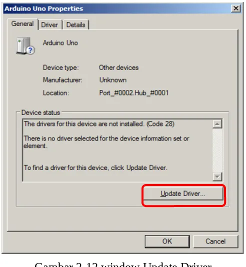 Gambar 2-13 Window Menentukan Lokasi Driver Pada Komputer