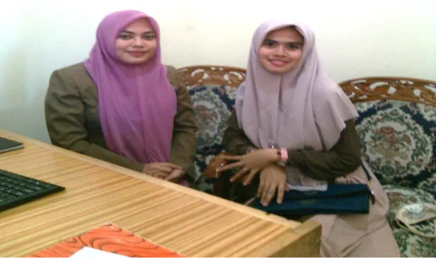 Foto bersama staff bagian kesekretariatan Kementerian Agama   Kabupaten Aceh Utara 