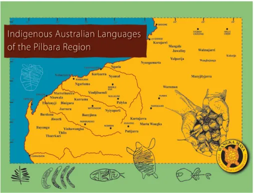 Figure 1: Indigenous Australian languages of the Pilbara region, northwestern 