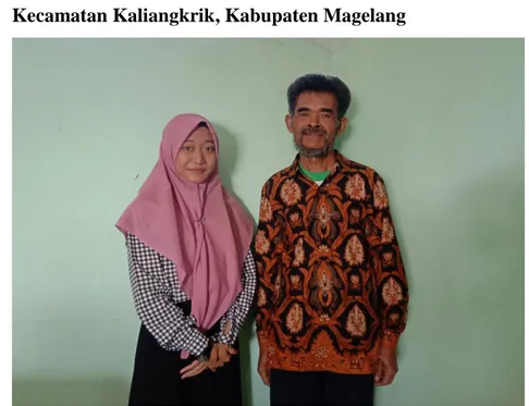 Gambar  diambil  pada  saat  selesai  wawancara  dengan  Kepada  Dusun  Dadapan  Bapak  Budiyono  di  Kelurahan  Mangli  pada  tanggal  10  Mei  2019